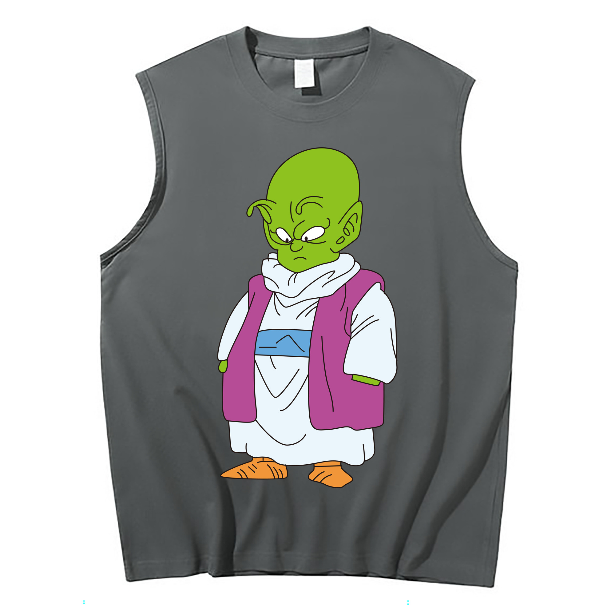（画像用） ドラゴンボール ピッコロ DRAGON BALL Piccolo コットン100％タンクトップ（フロントプリント）